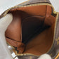LOUIS VUITTON M45266 Monogram Danube Crossbody Pochette Shoulder Bag in Monogram Canvas, Brown, for Women