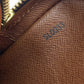 LOUIS VUITTON M45266 Monogram Danube Crossbody Pochette Shoulder Bag in Monogram Canvas, Brown, for Women
