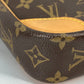 LOUIS VUITTON M45266 Monogram Danube Crossbody Pochette Shoulder Bag in Monogram Canvas, Brown, for Women