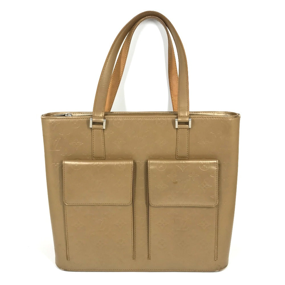 LOUIS VUITTON M55107 モノグラムマット ウィルウッド 肩掛け トートバッグ モノグラムマットレザー レディース ベージュ