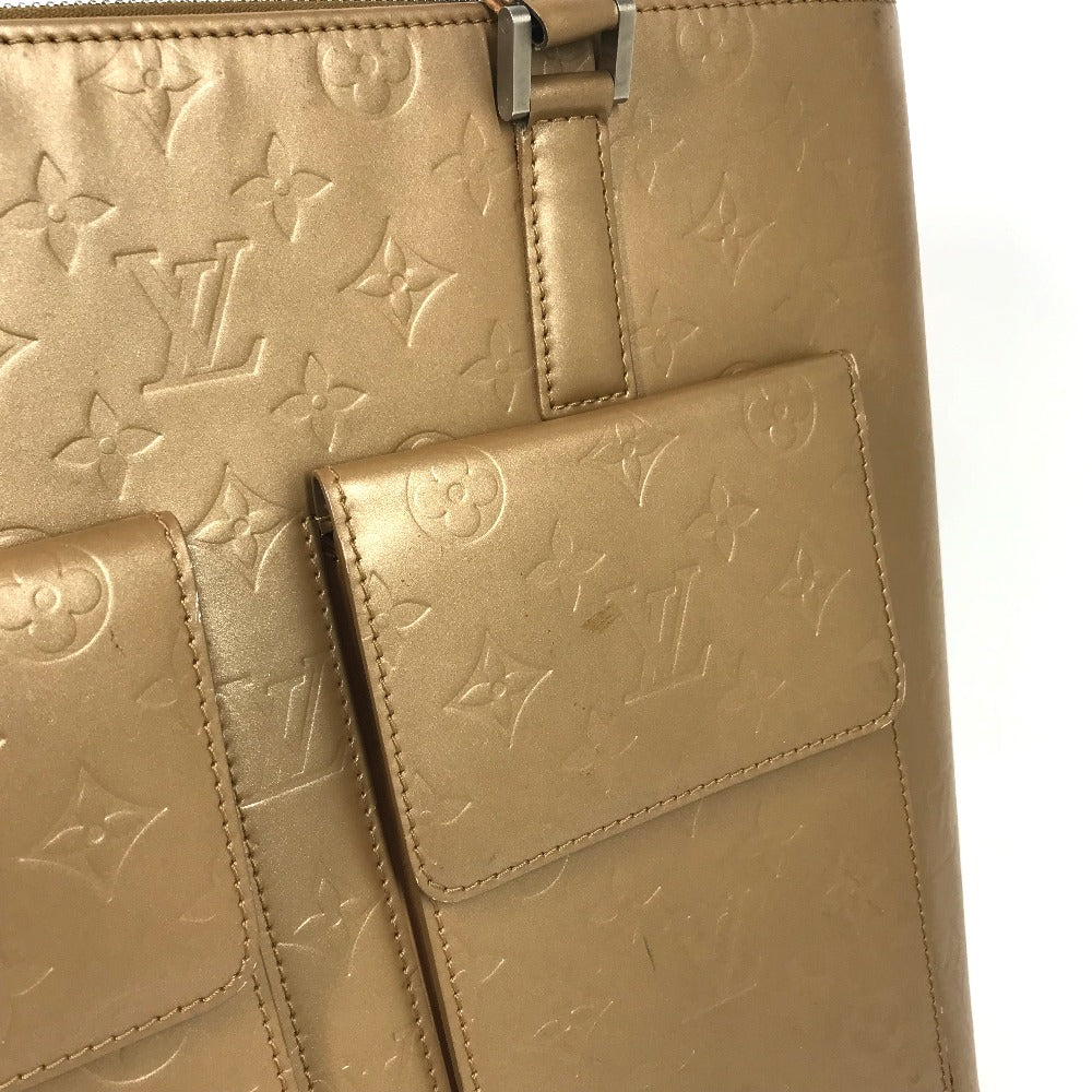 LOUIS VUITTON M55107 モノグラムマット ウィルウッド 肩掛け トートバッグ モノグラムマットレザー レディース ベージュ