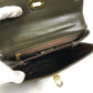 FENDI handbag, vintage bag, 2-way crossbody/shoulder bag, leather, women's, khaki