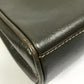 FENDI handbag, vintage bag, 2-way crossbody/shoulder bag, leather, women's, khaki