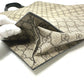 GUCCI 456217 GG Handbag/Tote Bag in GG Supreme Canvas, Men's, Beige