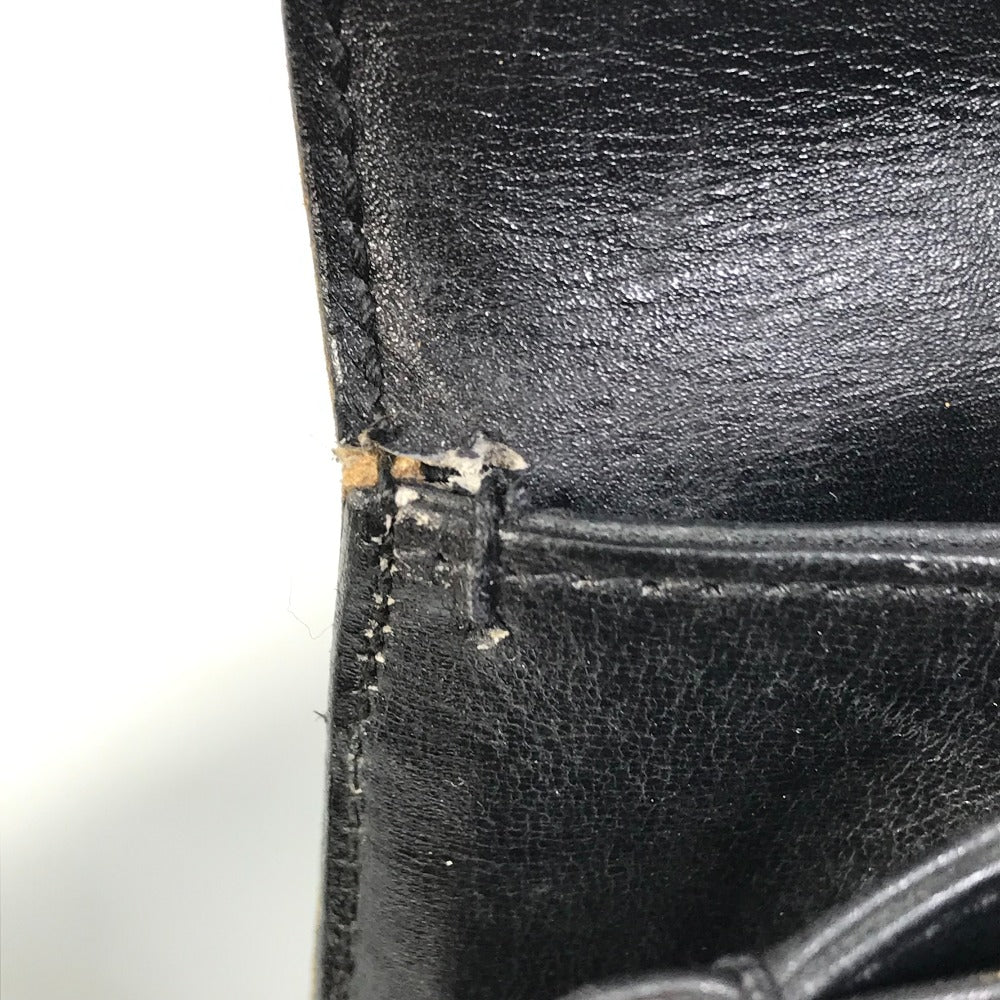 GUCCI Bag Old Gucci Handbag Leather Women's Black
