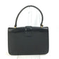 GUCCI Bag Old Gucci Handbag Leather Women's Black