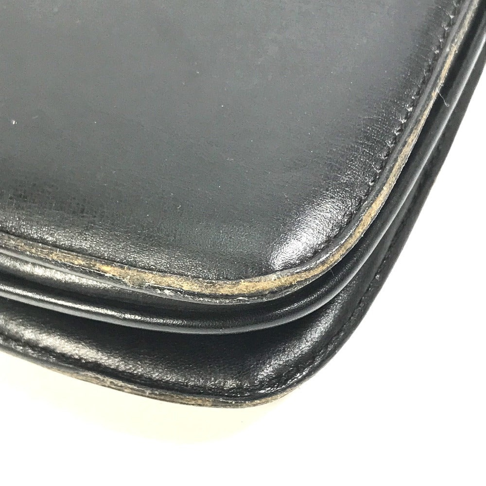 GUCCI Bag Old Gucci Handbag Leather Women's Black