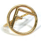 FENDI FF Bracelet Accessories Bangle GP Women's Gold