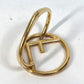 FENDI FF Bracelet Accessories Bangle GP Women's Gold