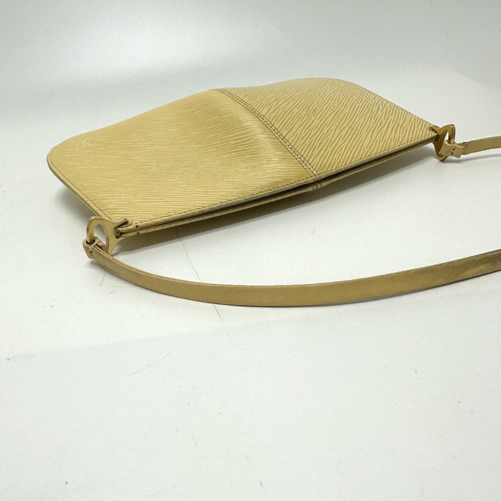 LOUIS VUITTON M5262A エピ ポシェット・ドゥミリュンヌ ショルダーバッグ エピレザー レディース バニラ ベージュ