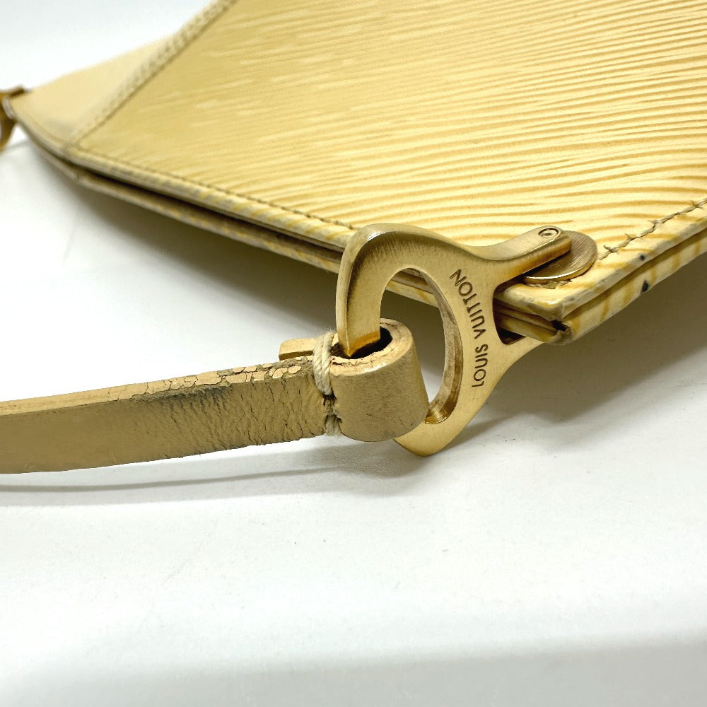 LOUIS VUITTON M5262A エピ ポシェット・ドゥミリュンヌ ショルダーバッグ エピレザー レディース バニラ ベージュ