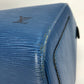 LOUIS VUITTON M42975 Epi Leather Keepall 45 Travel Bag, Handbag, Boston Bag, Toledo Blue, Women's