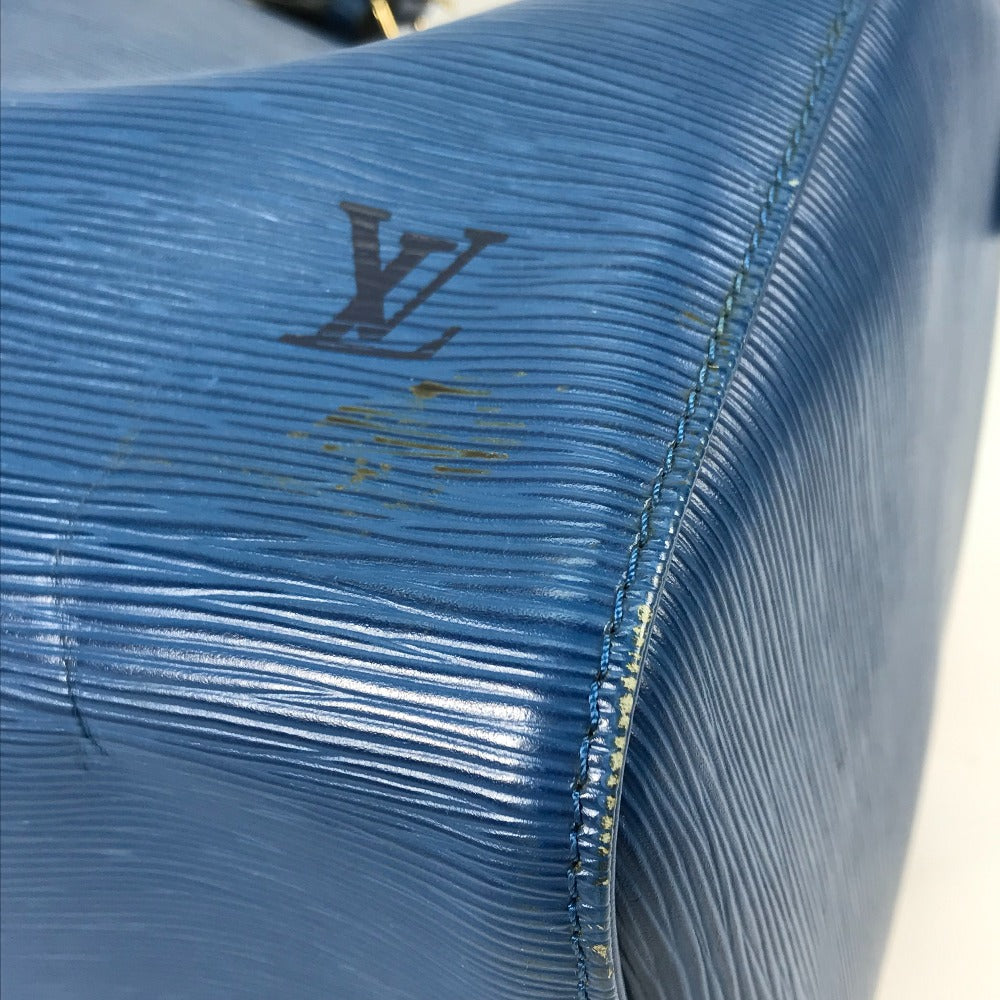 LOUIS VUITTON M42975 Epi Leather Keepall 45 Travel Bag, Handbag, Boston Bag, Toledo Blue, Women's