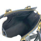 LOUIS VUITTON M54196 Monogram Empreinte Three PM 2-Way Shoulder Bag/Handbag in Monogram Empreinte Leather, Navy
