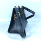 LOUIS VUITTON M54196 Monogram Empreinte Three PM 2-Way Shoulder Bag/Handbag in Monogram Empreinte Leather, Navy