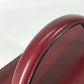 CELINE Vintage Vanity Box with Carriage Hardware and Mirror, Leather Handbag, Women's, Bordeaux