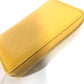 GUCCI 255452 Shima Line Micro Guccissima Wallet, Coin Purse, Compact Wallet, Card Case, Coin Case, Enamel, Women's, Yellow