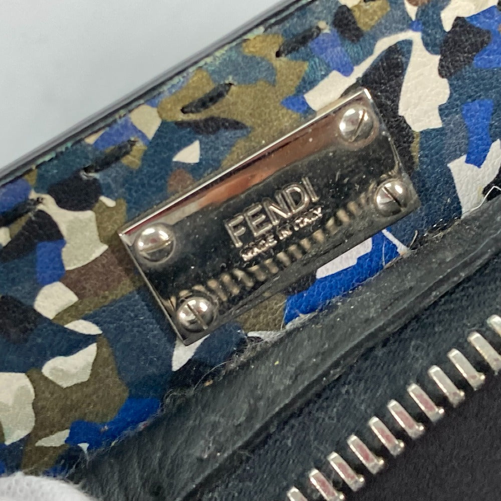 FENDI 7VA388 セレリア ピーカブー 2WAY ハンドバッグ ショルダーバッグ 斜め掛け ビジネスバッグ レザー レディース ブラック