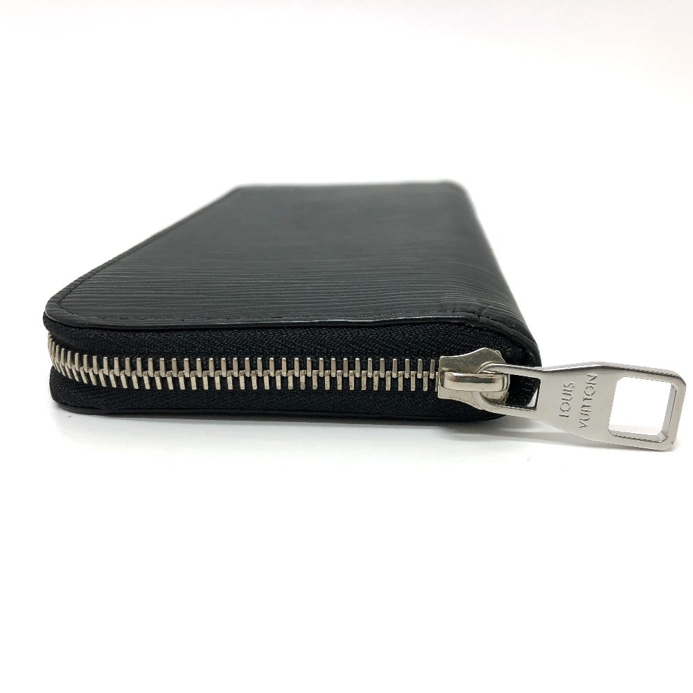 LOUIS VUITTON M60965 Epi Zippy Wallet Vertical Round Zipper Long Wallet Epi Leather Men's Black