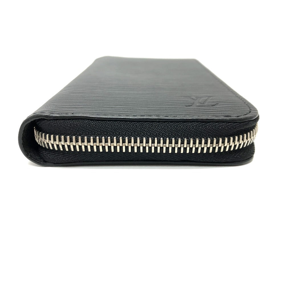 LOUIS VUITTON M60965 Epi Zippy Wallet Vertical Round Zipper Long Wallet Epi Leather Men's Black