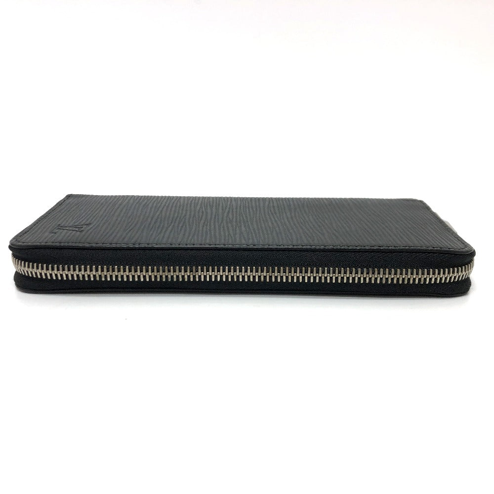 LOUIS VUITTON M60965 Epi Zippy Wallet Vertical Round Zipper Long Wallet Epi Leather Men's Black