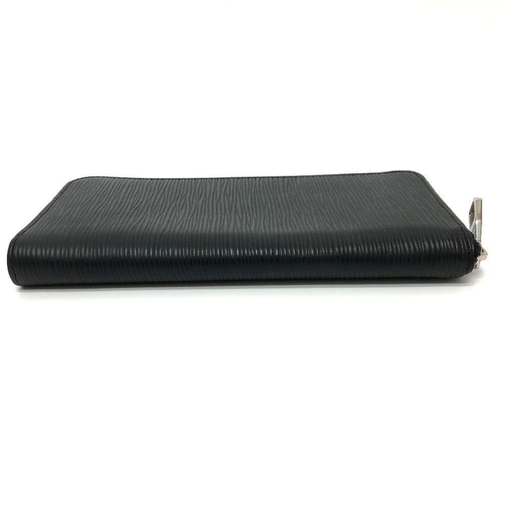 LOUIS VUITTON M60965 Epi Zippy Wallet Vertical Round Zipper Long Wallet Epi Leather Men's Black