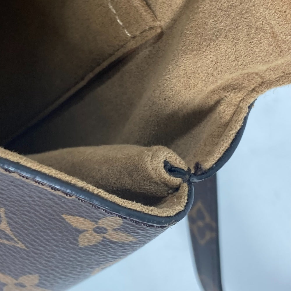 LOUIS VUITTON M44286 Monogram Marignan 2-Way Bag, Shoulder Bag, Crossbody Bag, Handbag, Monogram Canvas, Women's, Coquelicot Red