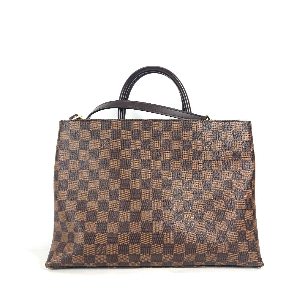 LOUIS VUITTON N41582 ダミエ ブロンプトン 2WAY ショルダーバッグ 肩掛け トートバッグ ハンドバッグ ダミエキャンバス  レディース