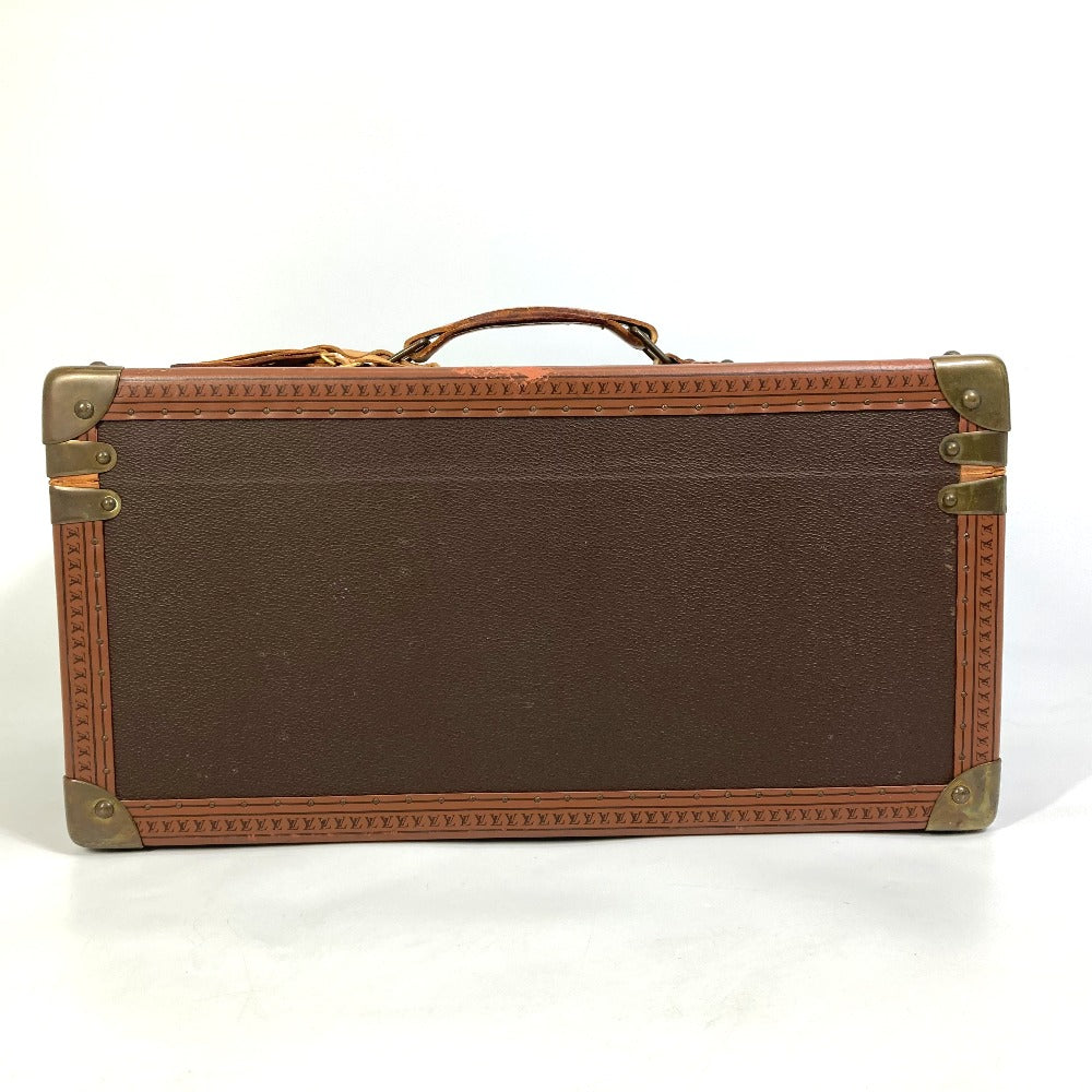 LOUIS VUITTON Constellations Vintage Leather Trunk, Unisex, Brown