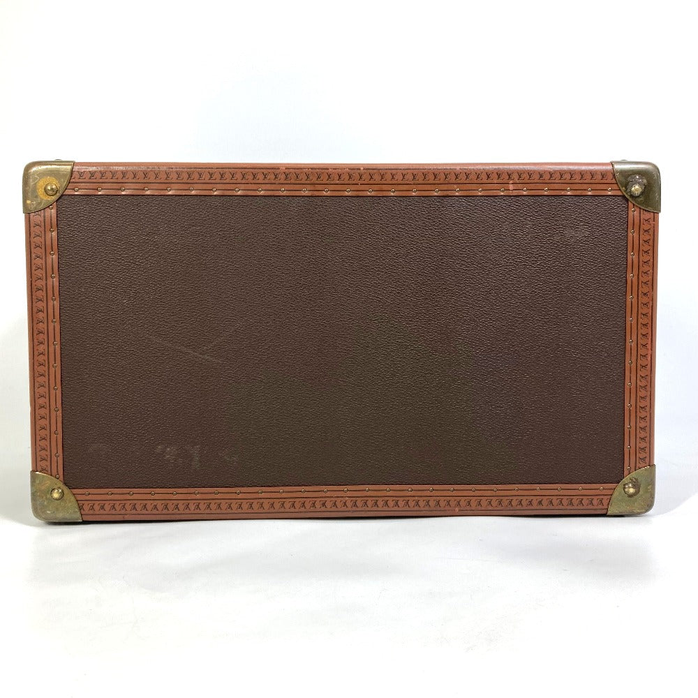 LOUIS VUITTON Constellations Vintage Leather Trunk, Unisex, Brown