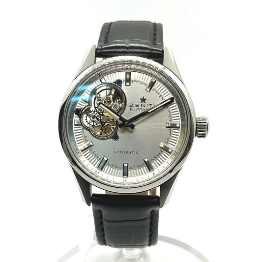ZENITH 03.2170.4613/01.M2170 エルプリメロ シノプシス 自動巻き 腕時計 SS メンズ シルバー - brandshop-reference