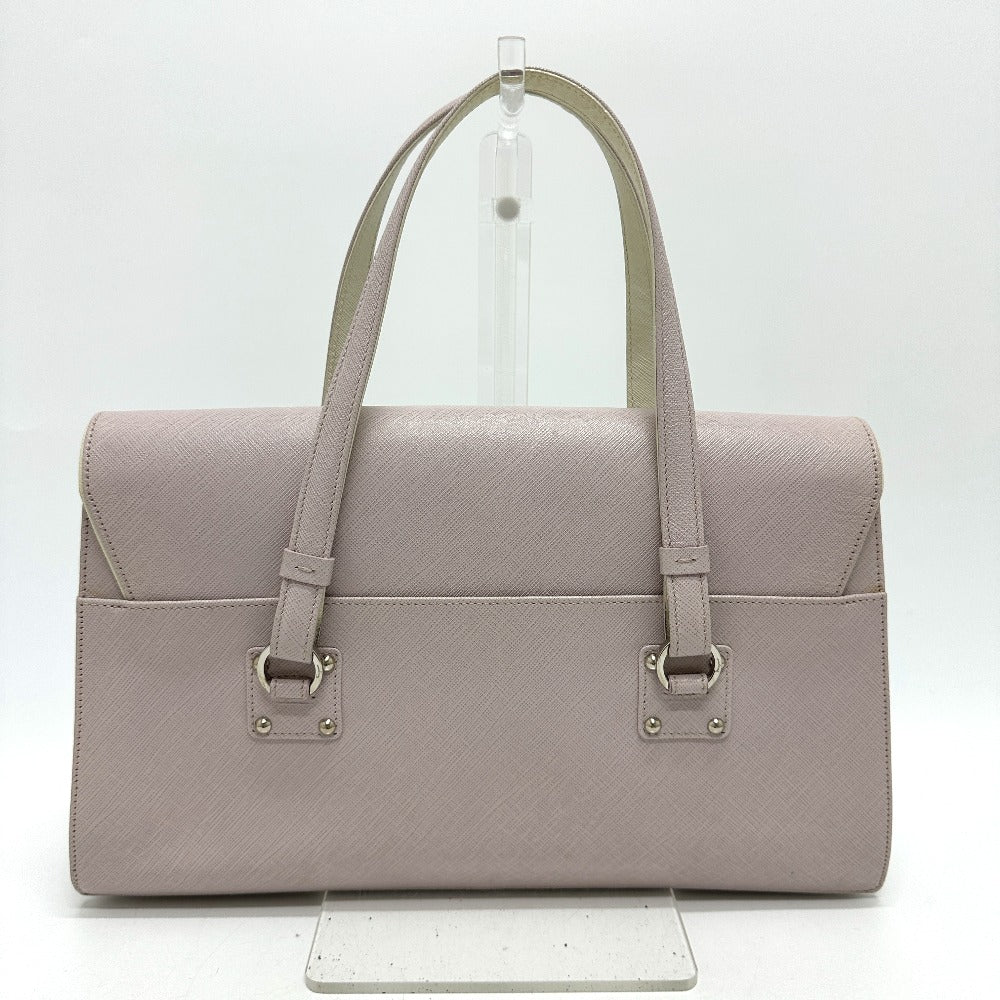 Salvatore Ferragamo Gancini handbag in pink leather for women