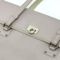 Salvatore Ferragamo Gancini handbag in pink leather for women