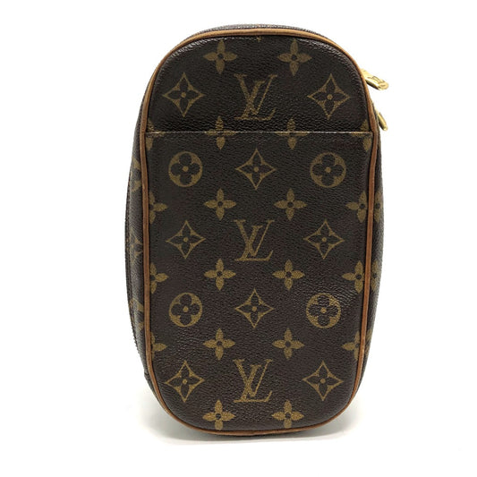LOUIS VUITTON M51870 モノグラム ポシェット ガンジュ カバン ショルダーバッグ モノグラムキャンバス ユニセックス ブラウン