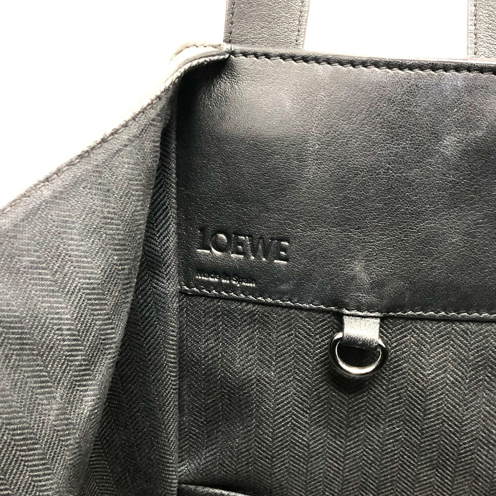 LOEWE ハンモック ミディアム 2WAYバッグ ハンドバッグ ハンドバッグ レザー レディース ブラック - brandshop-reference