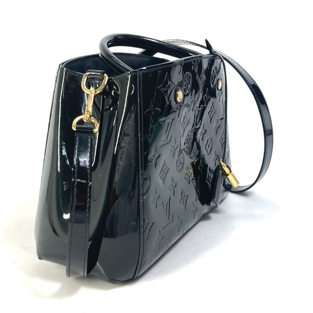 LOUIS VUITTON M50171 モノグラムヴェルニ モンテーニュBB カバン 2WAY ショルダーバッグ 斜め掛け ハンドバッグ モノグラムヴェルニ レディース ノワール ブラック - brandshop-reference