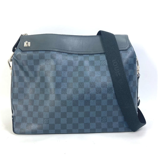 LOUIS VUITTON N41348 ダミエコバルト メッセンジャーグリニッジ 斜め掛け ショルダーバッグ ダミエコバルトキャンバス メンズ ネイビー