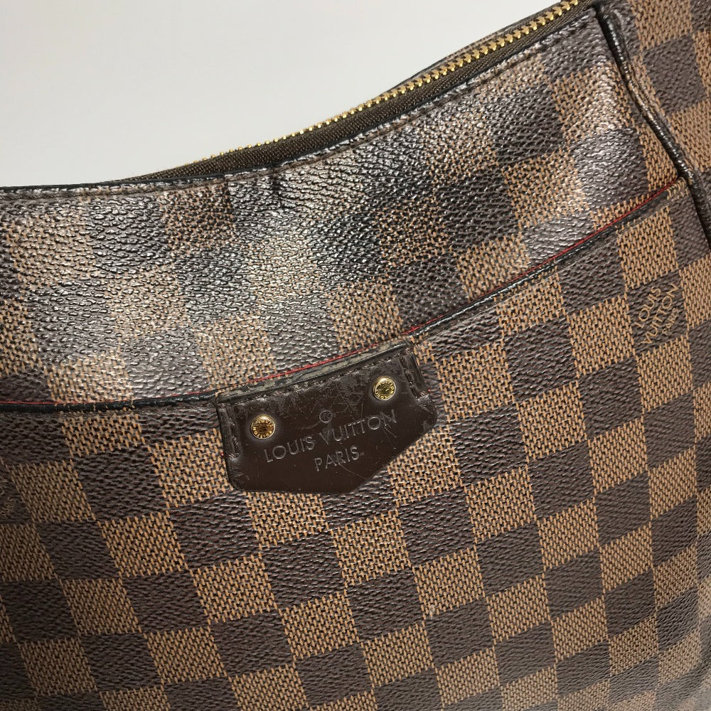 LOUIS VUITTON N42230 ダミエ サウス バンク 斜め掛け フリンジ タッセル ショルダーバッグ ダミエキャンバス レディース