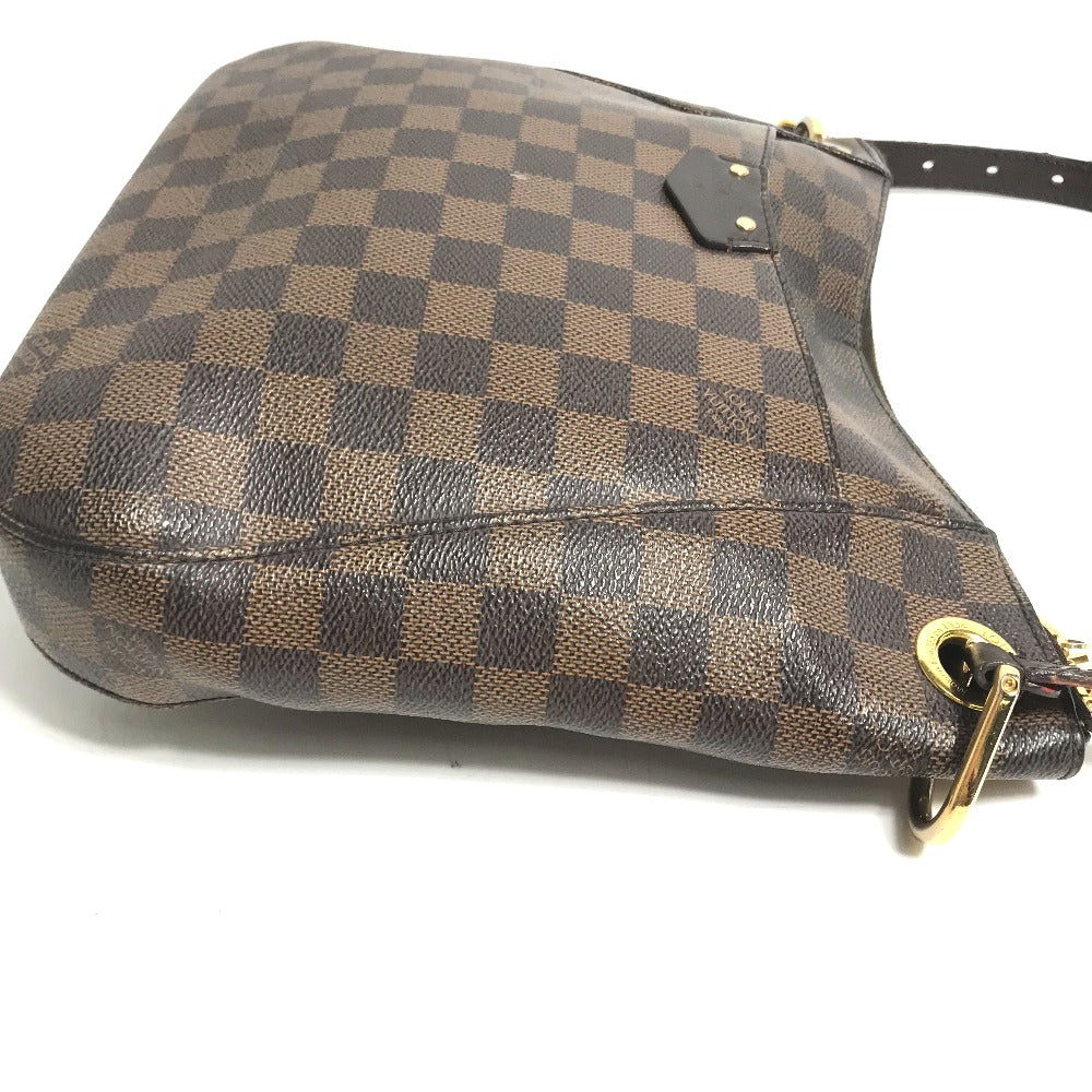 LOUIS VUITTON N42230 ダミエ サウス バンク 斜め掛け フリンジ タッセル ショルダーバッグ ダミエキャンバス レディース