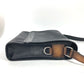 Berluti Crossbody Flap Flaneur Small Messenger Shoulder Bag in PVC and Leather, Black