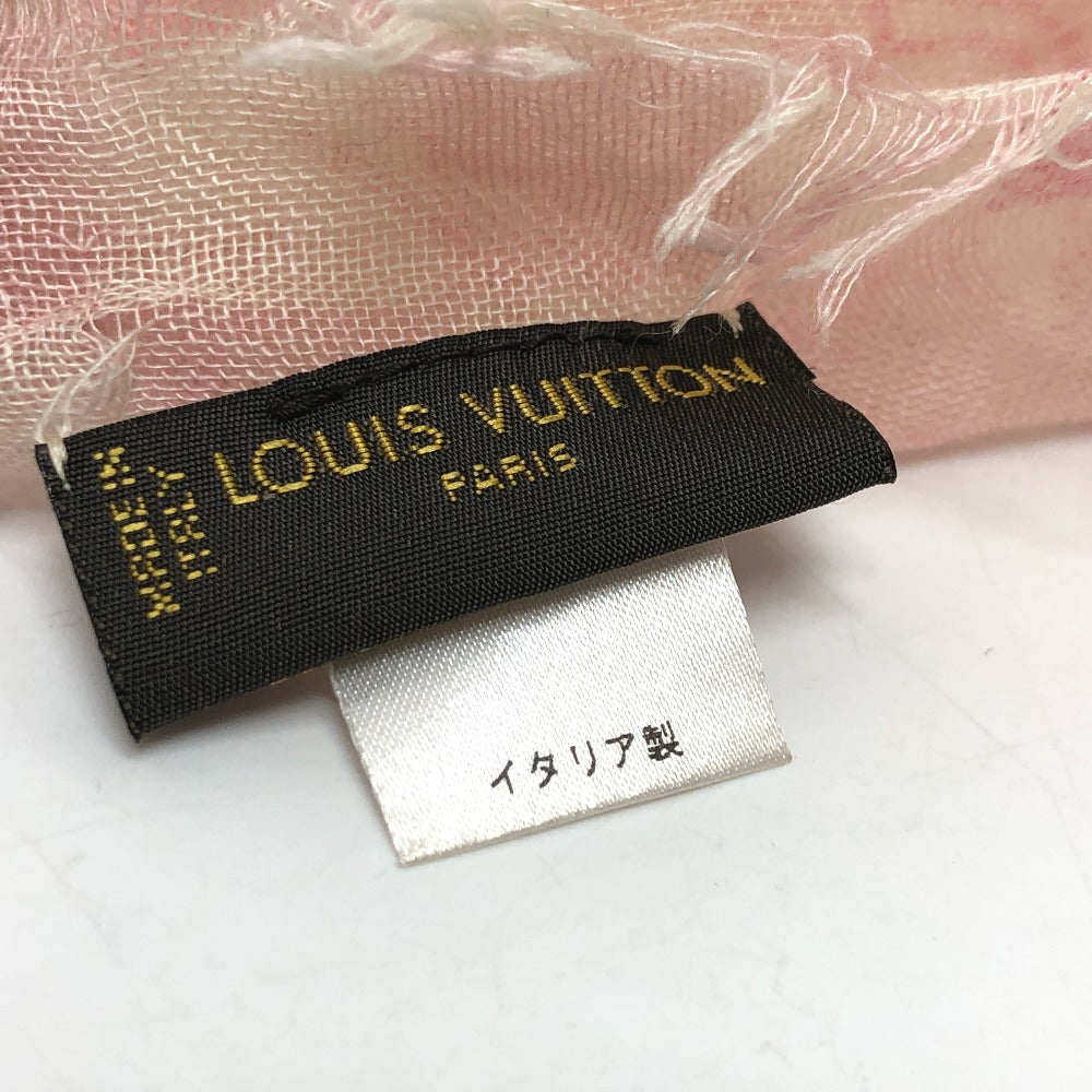 LOUIS VUITTON M72578 ダミエ エトール アリゼ ストール カシミヤ レディース ピンク