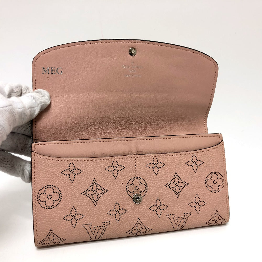 LOUIS VUITTON M60145 モノグラムマヒナ ポルトフォイユ イリス ウォレット 長財布 モノグラムマヒナ レディース マグノリア ピンク - brandshop-reference