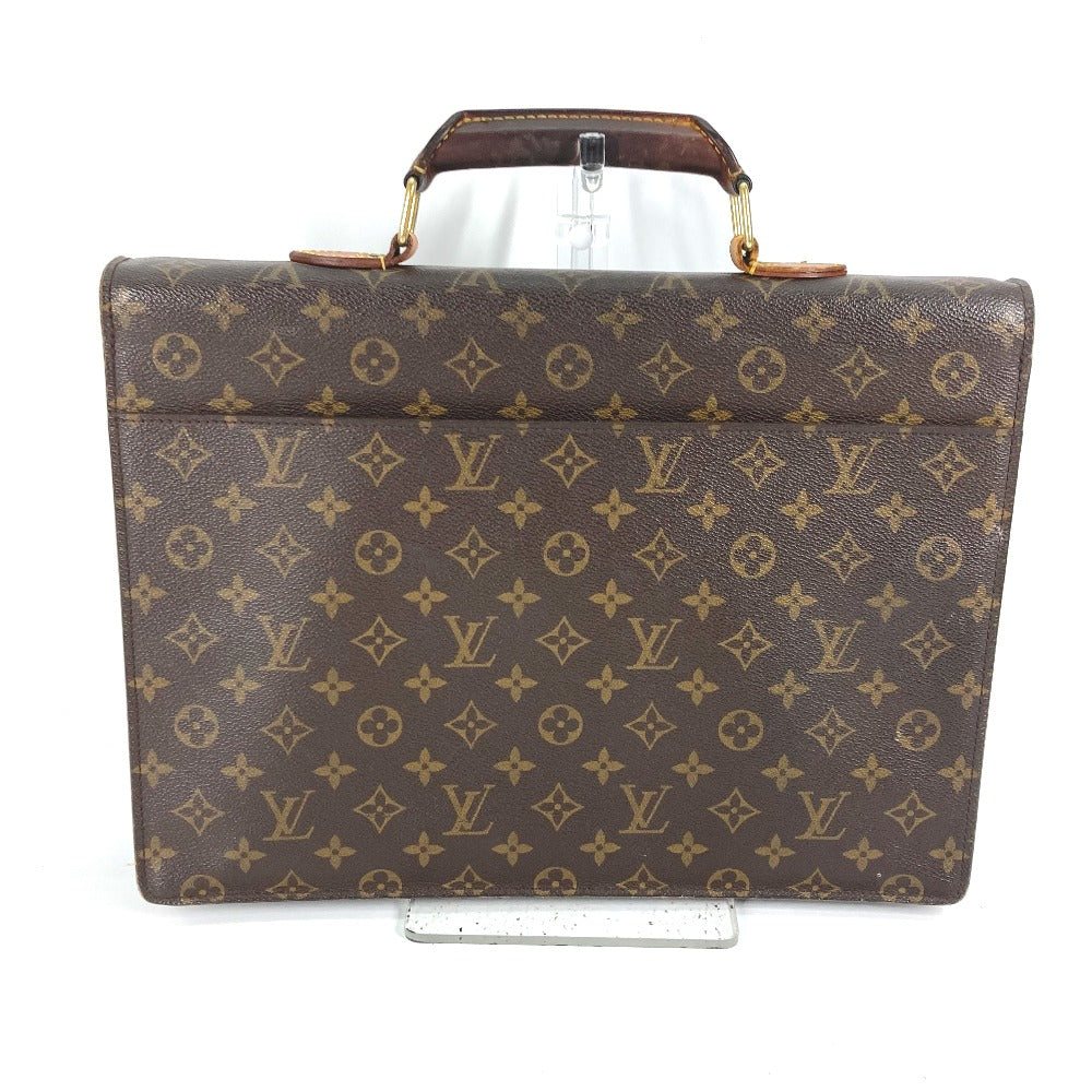 LOUIS VUITTON M53331 モノグラム セルヴィエット コンセイエ ブリーフケース ドキュメントケース ハンドバッグ ビジネスバッグ モノグラムキャンバス メンズ - brandshop-reference