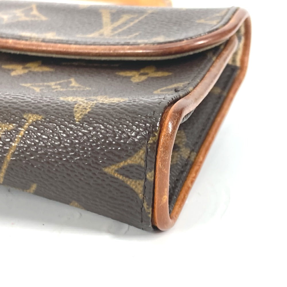 LOUIS VUITTON M51855 モノグラム ポシェット フロランティーヌ ボディバッグ ベルトバッグ カバン ウエストバッグ モノグラムキャンバス レディース ブラウン - brandshop-reference