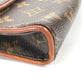 LOUIS VUITTON M51855 モノグラム ポシェット フロランティーヌ ボディバッグ ベルトバッグ カバン ウエストバッグ モノグラムキャンバス レディース ブラウン - brandshop-reference