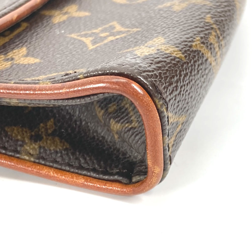 LOUIS VUITTON M51855 モノグラム ポシェット フロランティーヌ ボディバッグ ベルトバッグ カバン ウエストバッグ モノグラムキャンバス レディース ブラウン - brandshop-reference
