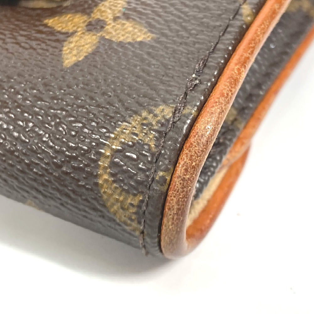 LOUIS VUITTON M51855 モノグラム ポシェット フロランティーヌ ボディバッグ ベルトバッグ カバン ウエストバッグ モノグラムキャンバス レディース ブラウン - brandshop-reference