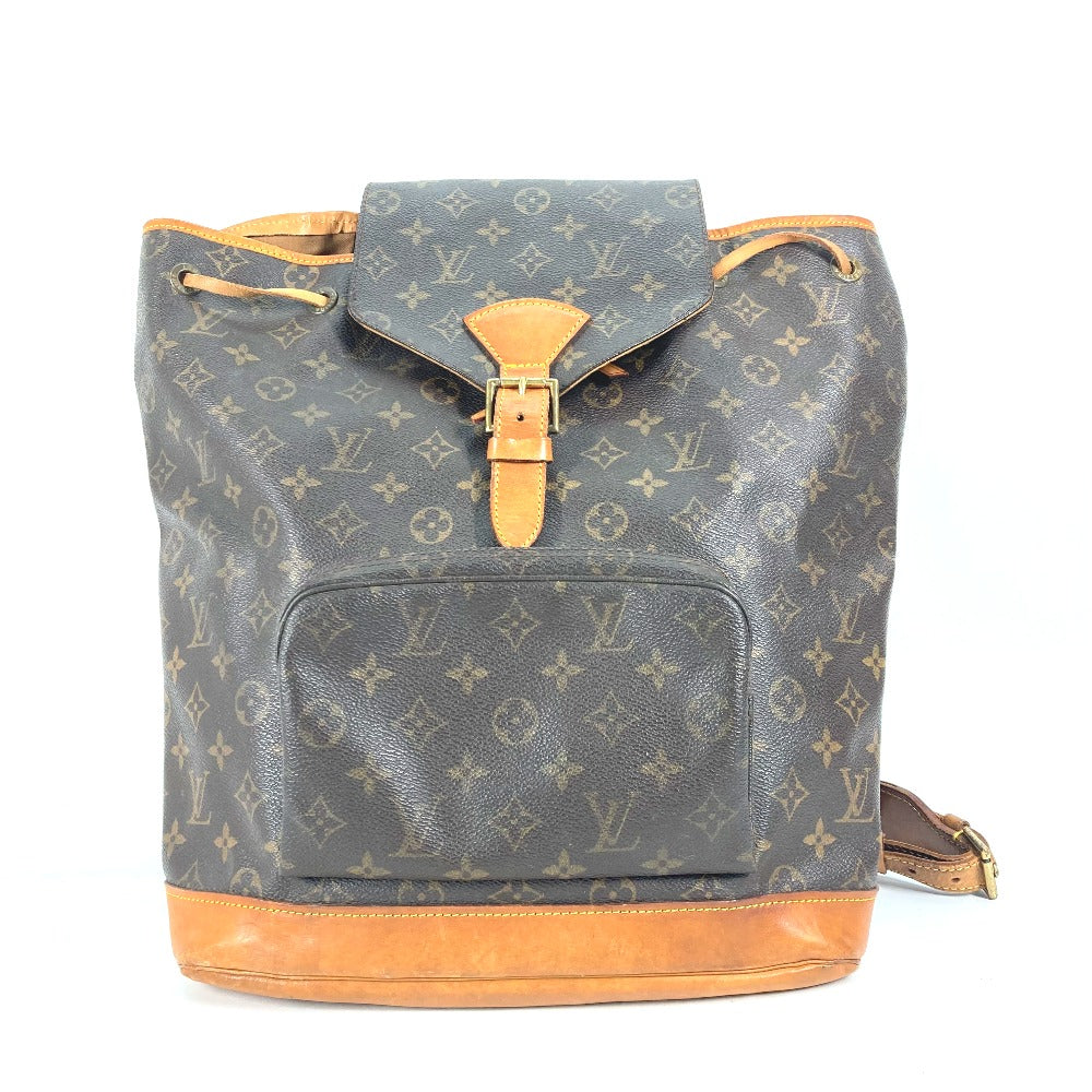 LOUIS VUITTON M51135 モノグラム モンスリGM バックパック カバン ...