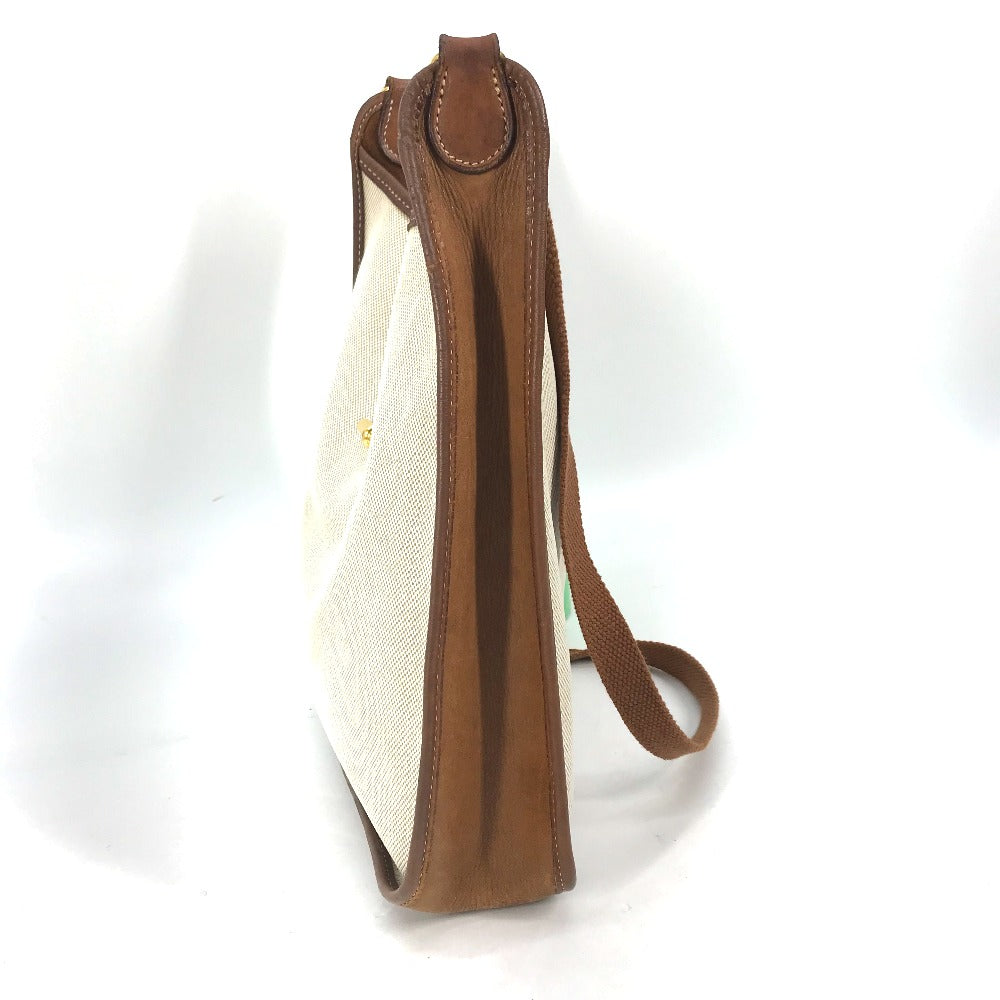 HERMES ヴェスパPM シェーヌダンクル ショルダーバッグ トワルオフィシェ/レザー レディース ベージュ - brandshop-reference