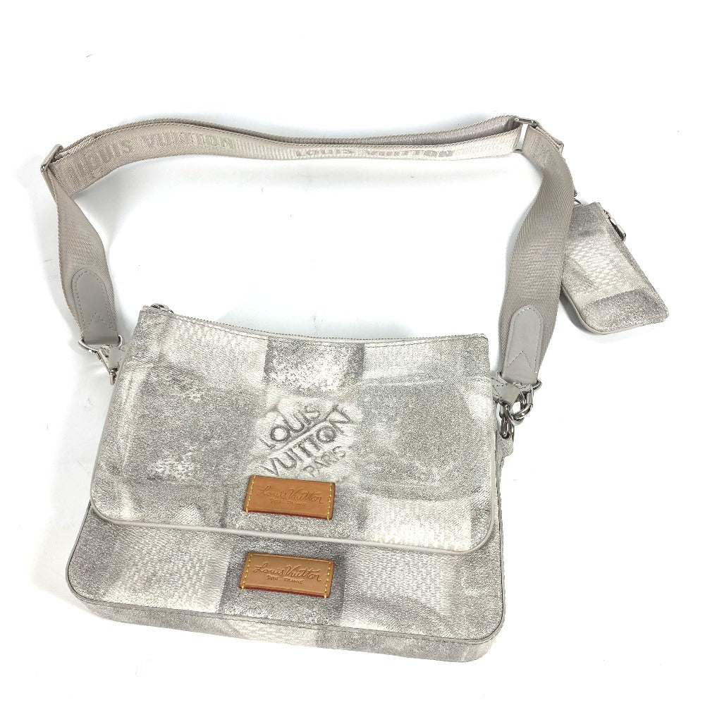 LOUIS VUITTON N50068 ダミエソルト トリオ メッセンジャー  カバン 斜め掛け ショルダーバッグ キャンバス メンズ グレー - brandshop-reference